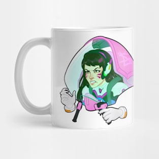 Angry D.Va Mug